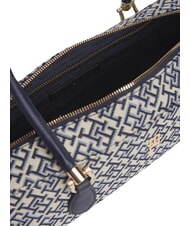 TOMMY HILFIGER TH GRACE Schultertasche, Koffertasche blau mono - Damentaschen - 4