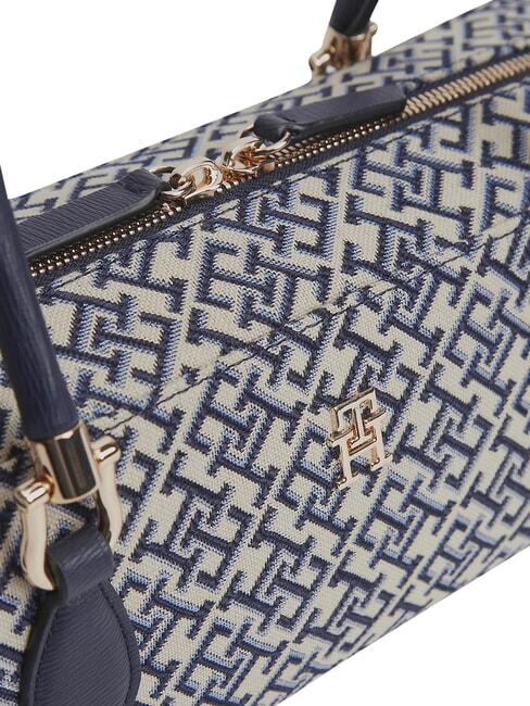 TH GRACE Schultertasche, Koffertasche blau mono - Damentaschen