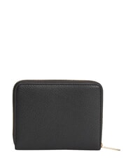 TOMMY HILFIGER TH ICON Mittelgro&szlig;e Geldb&ouml;rse mit Rei&szlig;verschluss Schwarz - Brieftaschen Damen - 2
