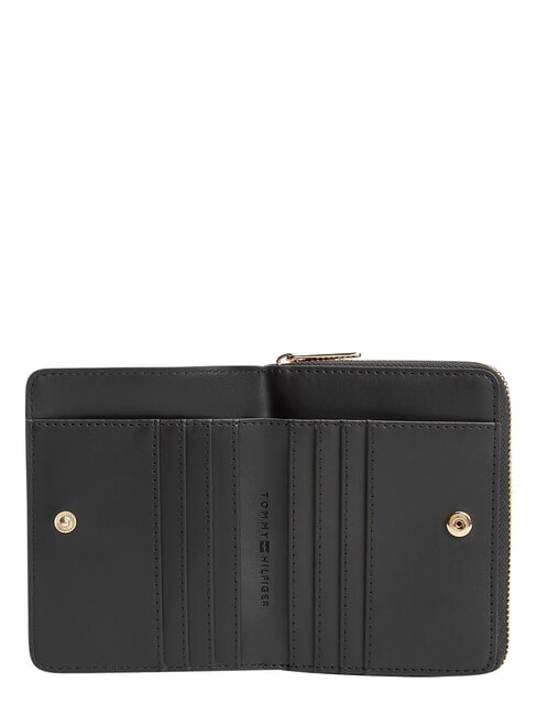 TH ICON Mittelgro&szlig;e Geldb&ouml;rse mit Rei&szlig;verschluss Schwarz - Brieftaschen Damen