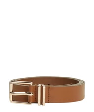 TOMMY HILFIGER TH SQUARE Lederg&uuml;rtel Cognac - G&uuml;rtel - 2