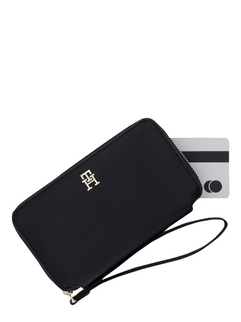 TH LOGOTAPE Rei&szlig;verschluss-Geldb&ouml;rse Schwarz - Brieftaschen Damen