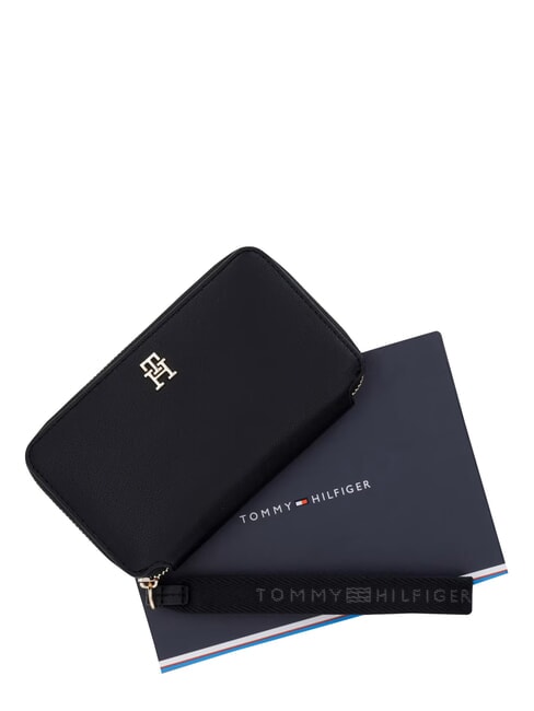 TH LOGOTAPE Rei&szlig;verschluss-Geldb&ouml;rse Schwarz - Brieftaschen Damen
