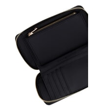TOMMY HILFIGER TH LOGOTAPE Rei&szlig;verschluss-Geldb&ouml;rse Schwarz - Brieftaschen Damen - 5