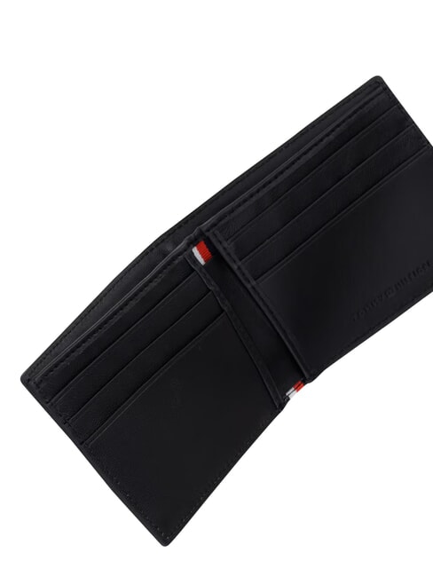 TH FOUNDATION Kreditkartenetui aus Leder Schwarz - Brieftaschen Herren