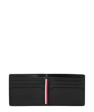TOMMY HILFIGER TH CENTRAL Kreditkartenetui aus Leder Schwarz - Brieftaschen Herren - 3