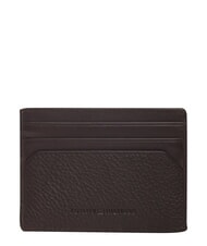 TOMMY HILFIGER TH CENTRAL Kreditkartenetui aus Leder Kaffeebohnen - Brieftaschen Herren - 2