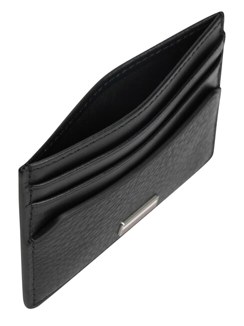 TH CENTRAL Kreditkartenetui aus Leder Schwarz - Brieftaschen Herren