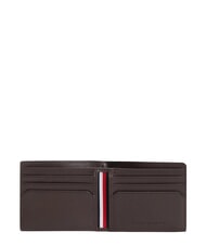 TOMMY HILFIGER TH CENTRAL Kreditkartenetui aus Leder - Brieftaschen Herren