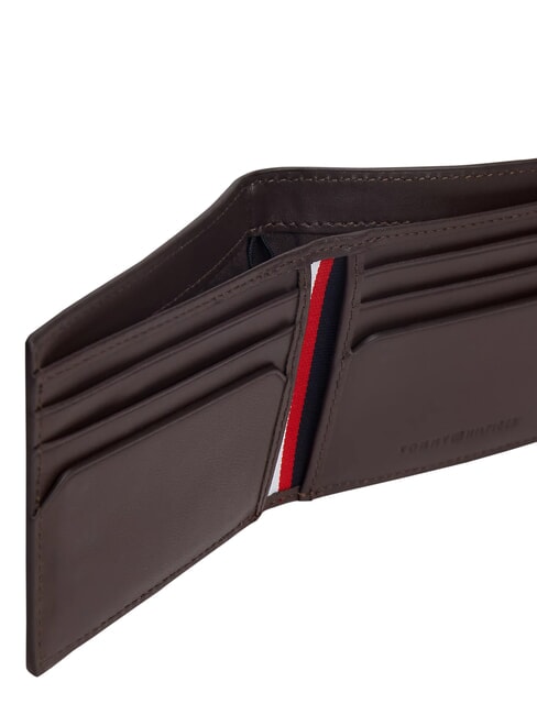 TH CENTRAL Kreditkartenetui aus Leder Kaffeebohnen - Brieftaschen Herren