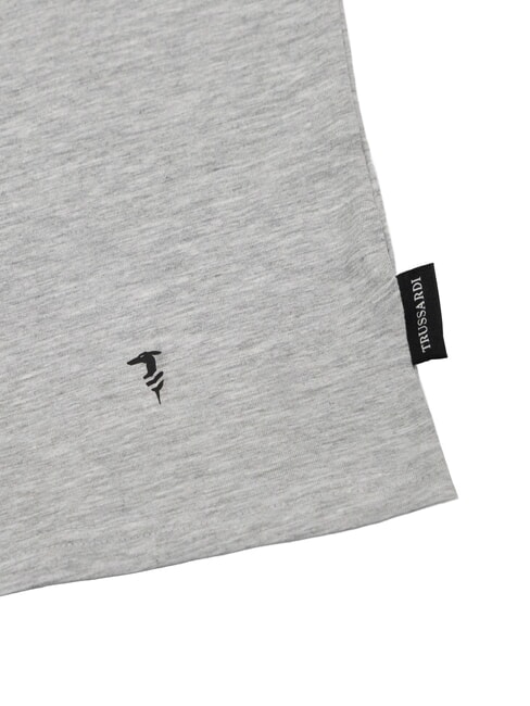 LEVRIERO Kurzarm-T-Shirt grau meliert - Herren-T-Shirts