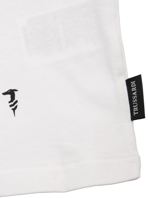 LEVRIERO Kurzarm-T-Shirt Wei&szlig; - Herren-T-Shirts