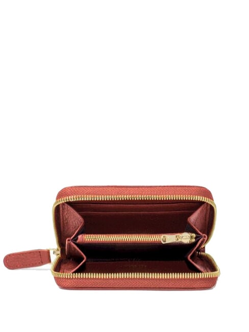 BASIC Damen-Ledergeldb&ouml;rse Rot - Brieftaschen Damen