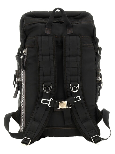 CERVINO Outdoor-Rucksack mit mehreren F&auml;chern schwarz/grau - Rucks&auml;cke f&uuml;r Schule &amp; Freizeit