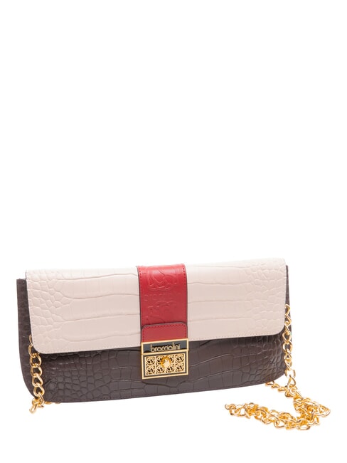 ALICIA Clutch-Tasche mehrfarbig/Pflaume - Damentaschen