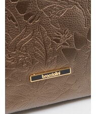 BRACCIALINI LOLA Einkaufstasche aus Leder schwarz/bronze - Damentaschen - 3