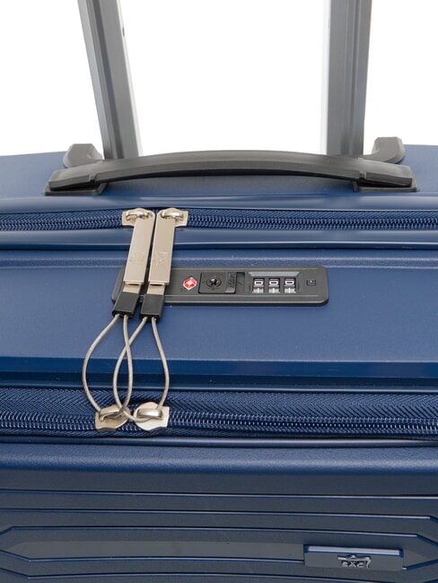 PEGASUS Handgep&auml;cktrolley mit PC-Halterung marineblau - Handgep&auml;ck