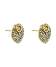 GUESS CRAZY IN LOVE Stahlohrringe gelbes Gold - Ohrringe - 2