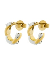 GUESS TWIST Stahlohrringe Gelbgold/Rhodium - Ohrringe - 2