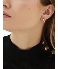 GUESS TWIST Stahlohrringe Gelbgold/Rhodium - Ohrringe - 3