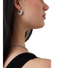 GUESS CRAZY IN LOVE Stahlohrringe SILBER - Ohrringe - 4
