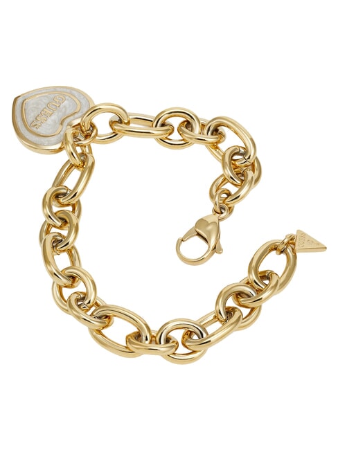 AMAMI Armband aus poliertem Stahl Gelbgold/Wei&szlig; - Armb&auml;nder