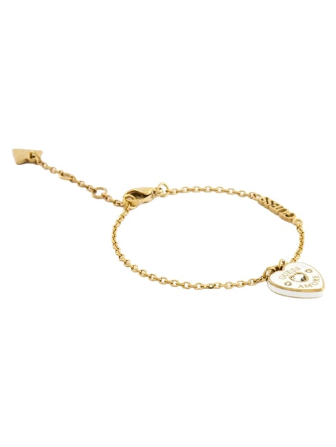 AMORE Stahlarmband Gelbgold/Wei&szlig; - Armb&auml;nder
