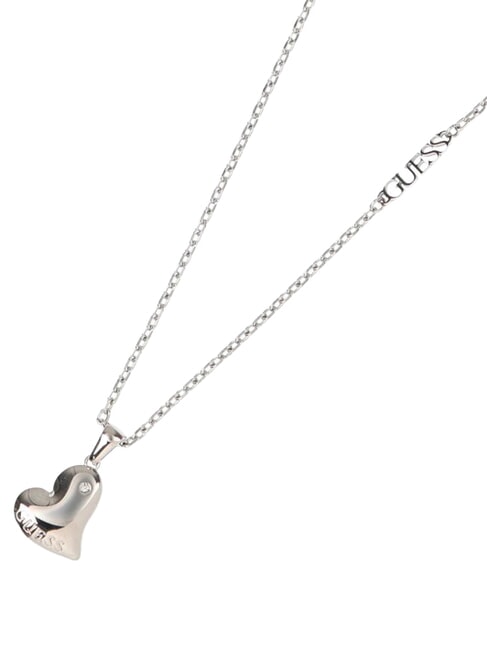 FLUID HEARTS Stahlkette SILBER - Halsketten
