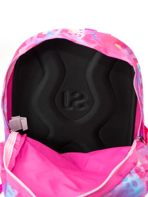 SJ EVER UNICORNSIDE GIRL Rucksack SCHWARZ GESTREIFTER WALD - Rucks&auml;cke f&uuml;r Schule &amp; Freizeit