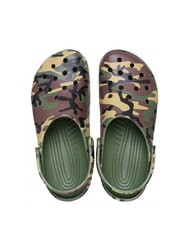CROCS CLASSIC Unisex-Clogs Armeegr&uuml;n mehrfarbig - Schuhe Unisex - 4