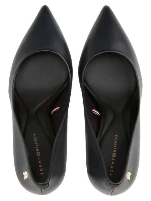 TH  9cm hohe Lederpumps Schwarz - Damenschuhe