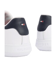TOMMY HILFIGER ESSENTIAL LEATHER Ledersneakers Wei&szlig; - Herrenschuhe - 5