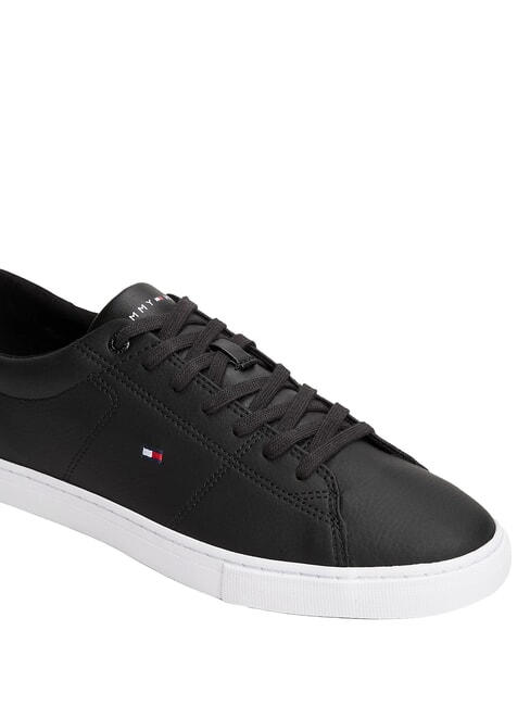 ESSENTIAL LEATHER Ledersneakers Schwarz - Herrenschuhe