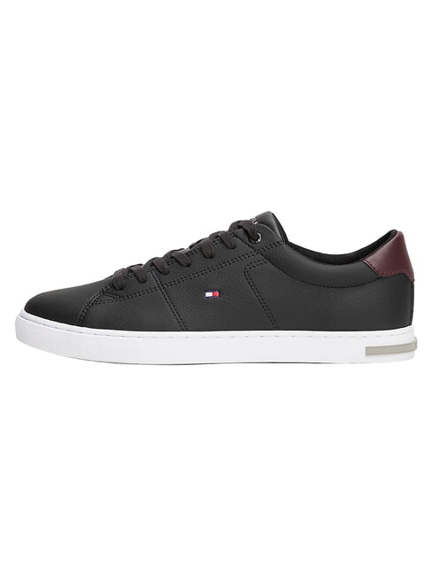 ESSENTIAL LEATHER Ledersneakers Schwarz - Herrenschuhe