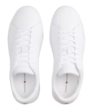 TOMMY HILFIGER TH Ledersneakers Wei&szlig; - Herrenschuhe - 3