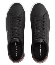 TOMMY HILFIGER ESSENTIAL LEATHER Ledersneakers Schwarz - Herrenschuhe - 2