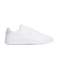 TOMMY HILFIGER TH Ledersneakers Wei&szlig; - Herrenschuhe - 6