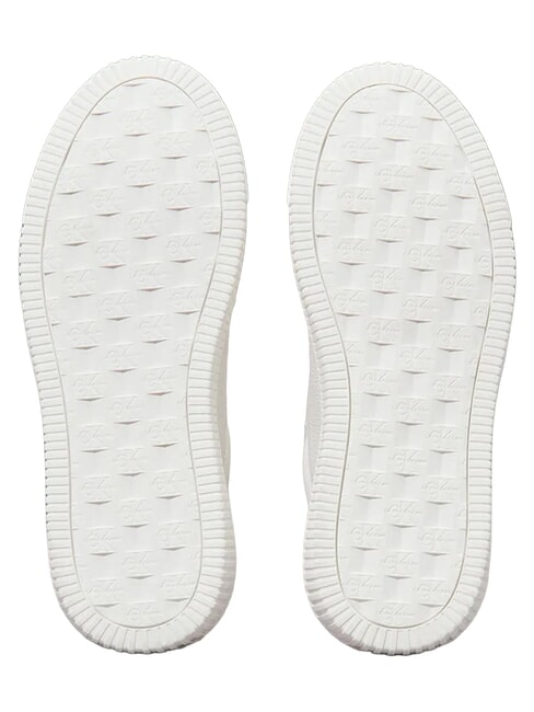 CHUNKY Ledersneakers Wei&szlig; - Damenschuhe
