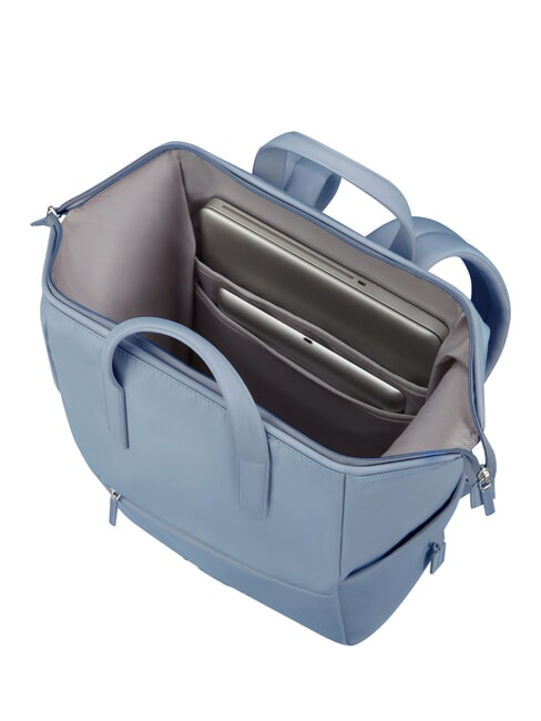 4PACK 14-Zoll-Laptop-Rucksack staubiges blau - Damentaschen