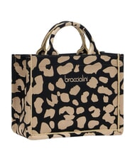 BRACCIALINI WINTER S Handtasche, Doppelgriff Leopard - Damentaschen - 2