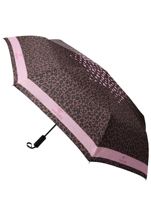 BASIC Mini-Regenschirm mit automatischer &Ouml;ffnung Leopard - Regenschirme