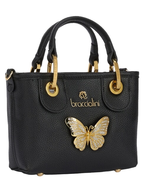 BETH JEWELS Mini-Handtasche mit Schulterriemen Schwarz - Damentaschen