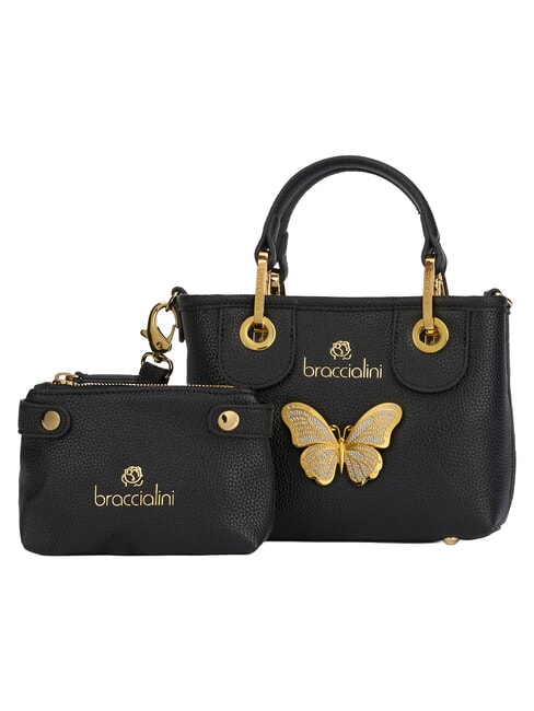 BETH JEWELS Mini-Handtasche mit Schulterriemen Schwarz - Damentaschen