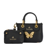 BRACCIALINI BETH JEWELS Mini-Handtasche mit Schulterriemen Schwarz - Damentaschen - 3