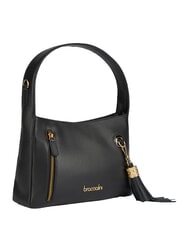 BRACCIALINI MARGOT M Schultertasche mit Schultergurt Schwarz - Damentaschen - 2