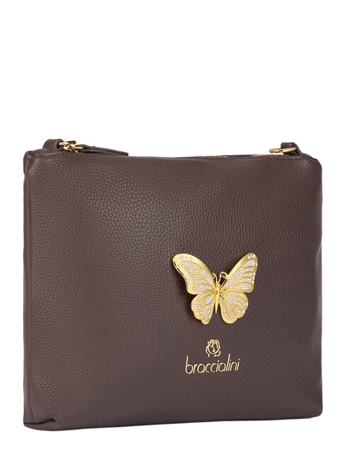 BETH JEWELS Clutch-Tasche mit Schulterriemen braun - Damentaschen