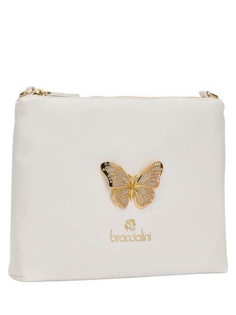 BETH JEWELS Clutch-Tasche mit Schulterriemen Wei&szlig; - Damentaschen