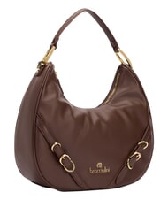 BRACCIALINI GISELLE M Schultertasche mit Schultergurt braun - Damentaschen - 2