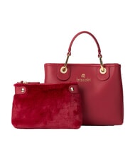 BRACCIALINI BETH M Handtasche mit Doppelgriff Rot - Damentaschen - 3