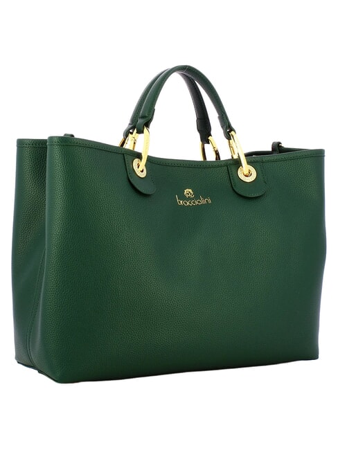 BETH L Handtasche mit Doppelgriff Gr&uuml;n - Damentaschen